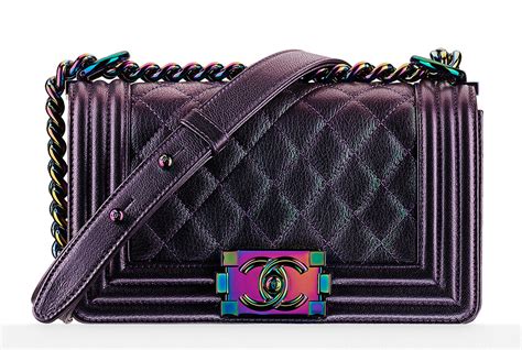 iridescent chanel boy bag|Chanel bag for sale.